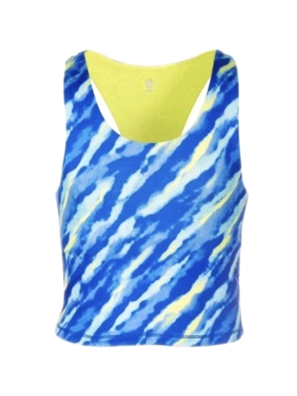 ID Ideology Longline Sports Bra Deep Cobalt Big Girls Multiple Sizes NWT